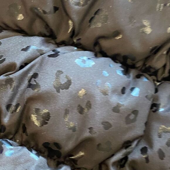 Pink Platinum Winter Puffer Coat Black Hooded Size 4 - Picture 8 of 14